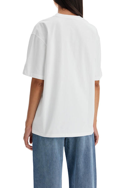 Embroidered Oversized T  - White