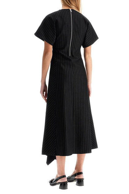 Midi Dress In Lenzing  - Black