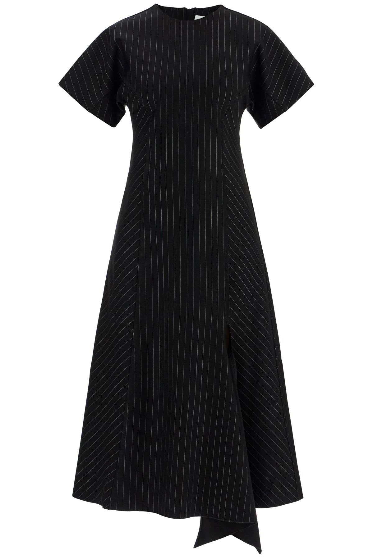 Midi Dress In Lenzing  - Black