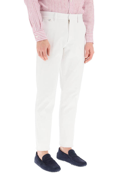 Cotton Chino Pants  - Bianco