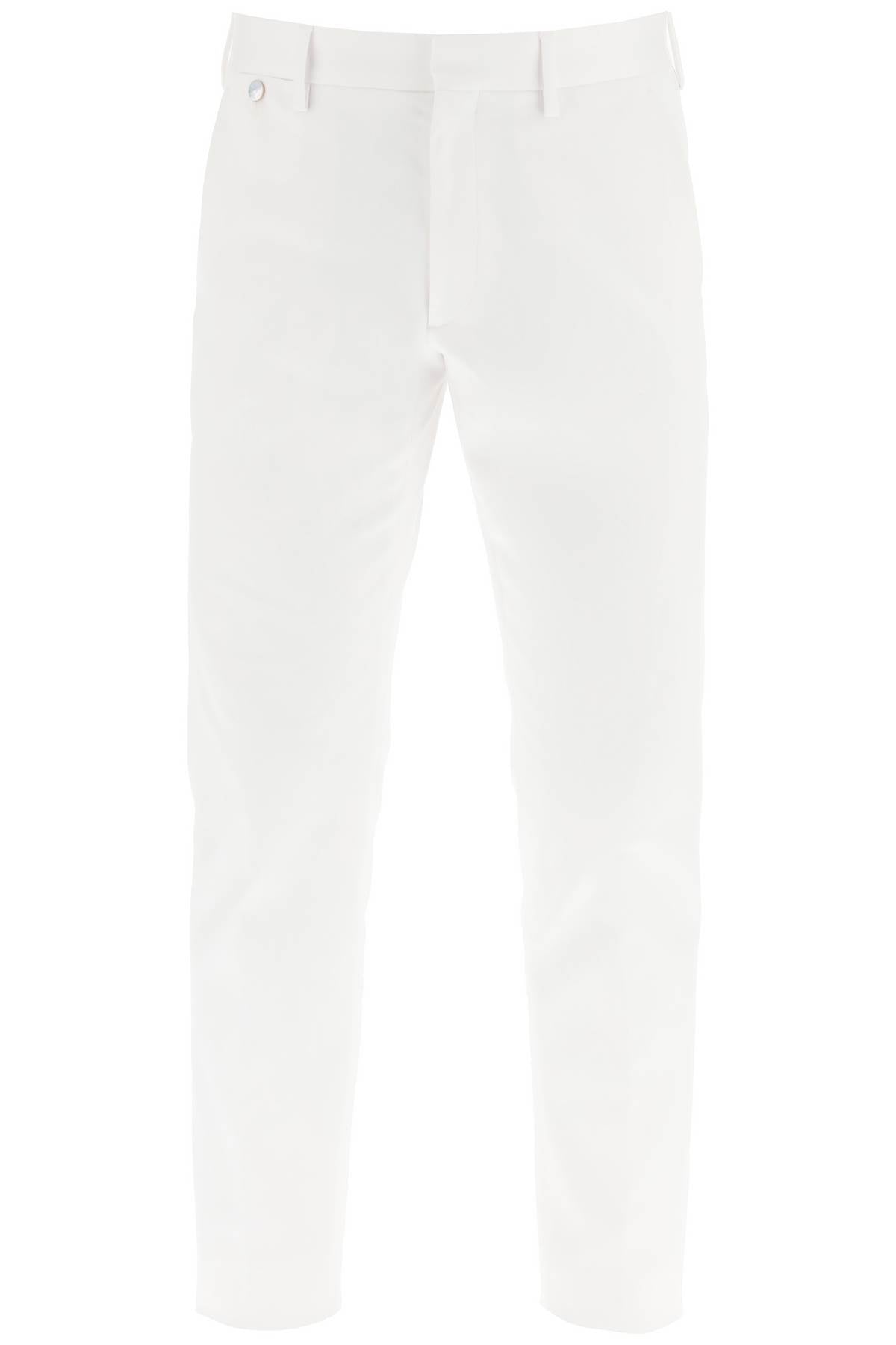 Cotton Chino Pants  - Bianco