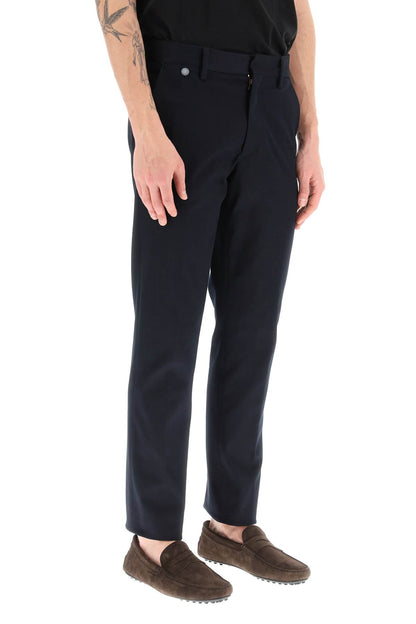 Cotton Chino Pants  - Blu