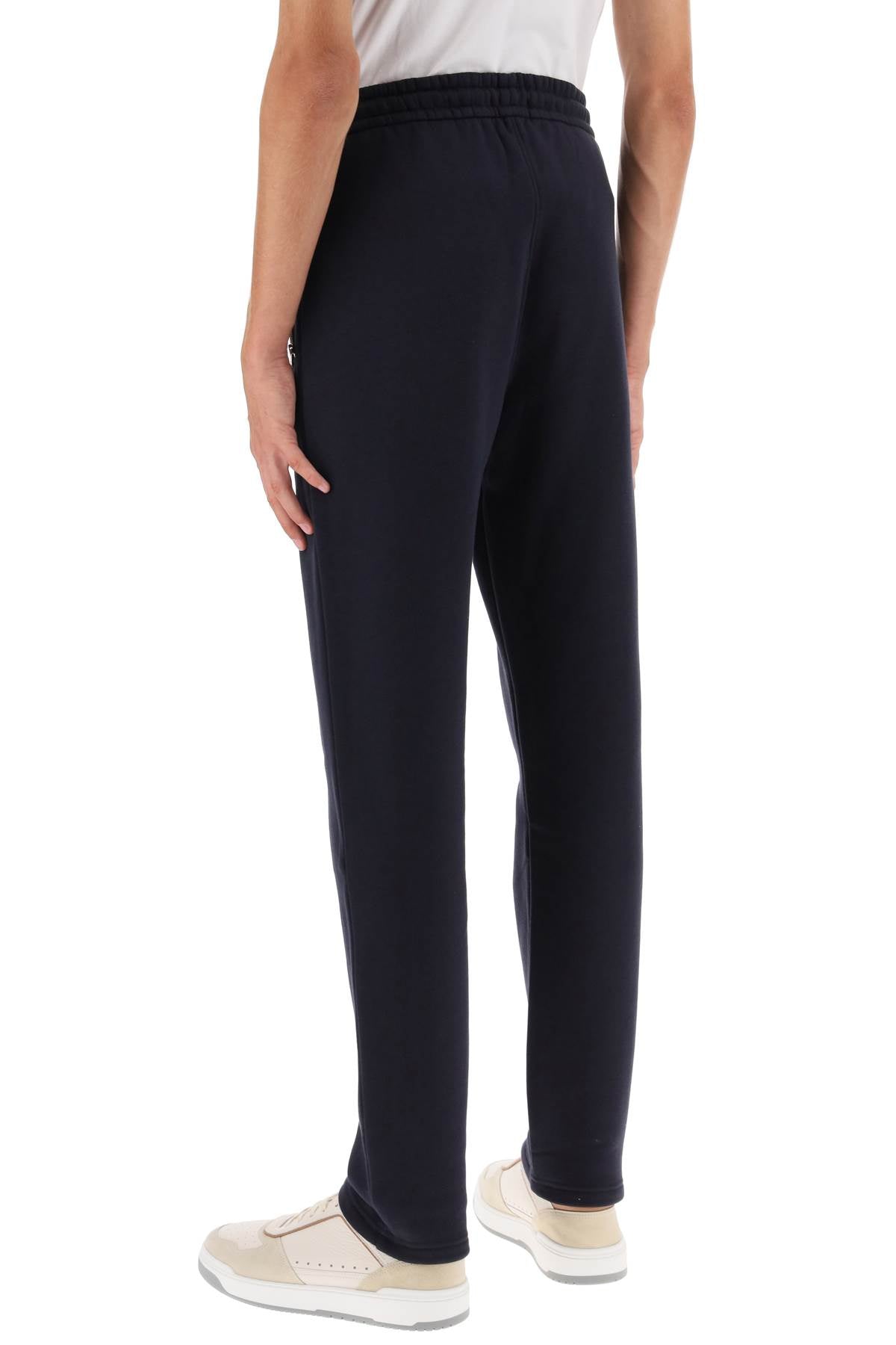 Cotton And Cashmere Joggers  - Blu