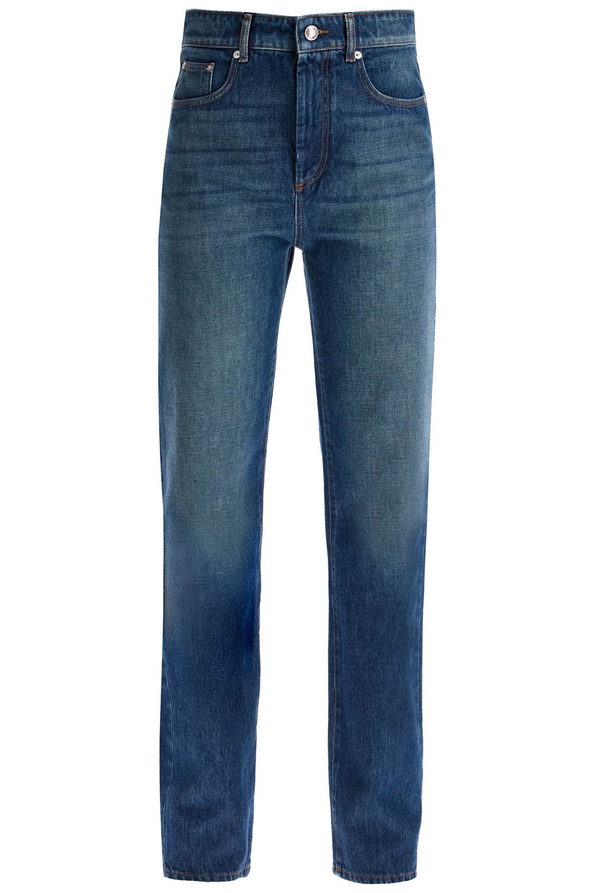 Straight Cut Jeans  - Blue