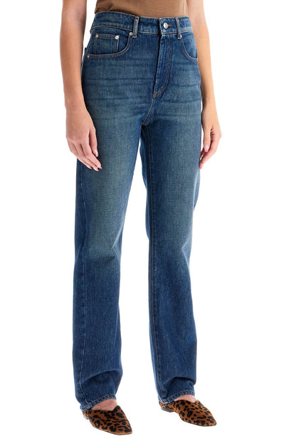 Straight Cut Jeans  - Blue