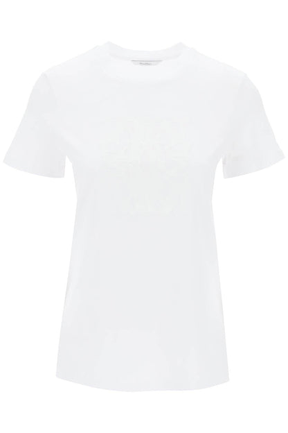 "tavern Embroidered Logo T  - White