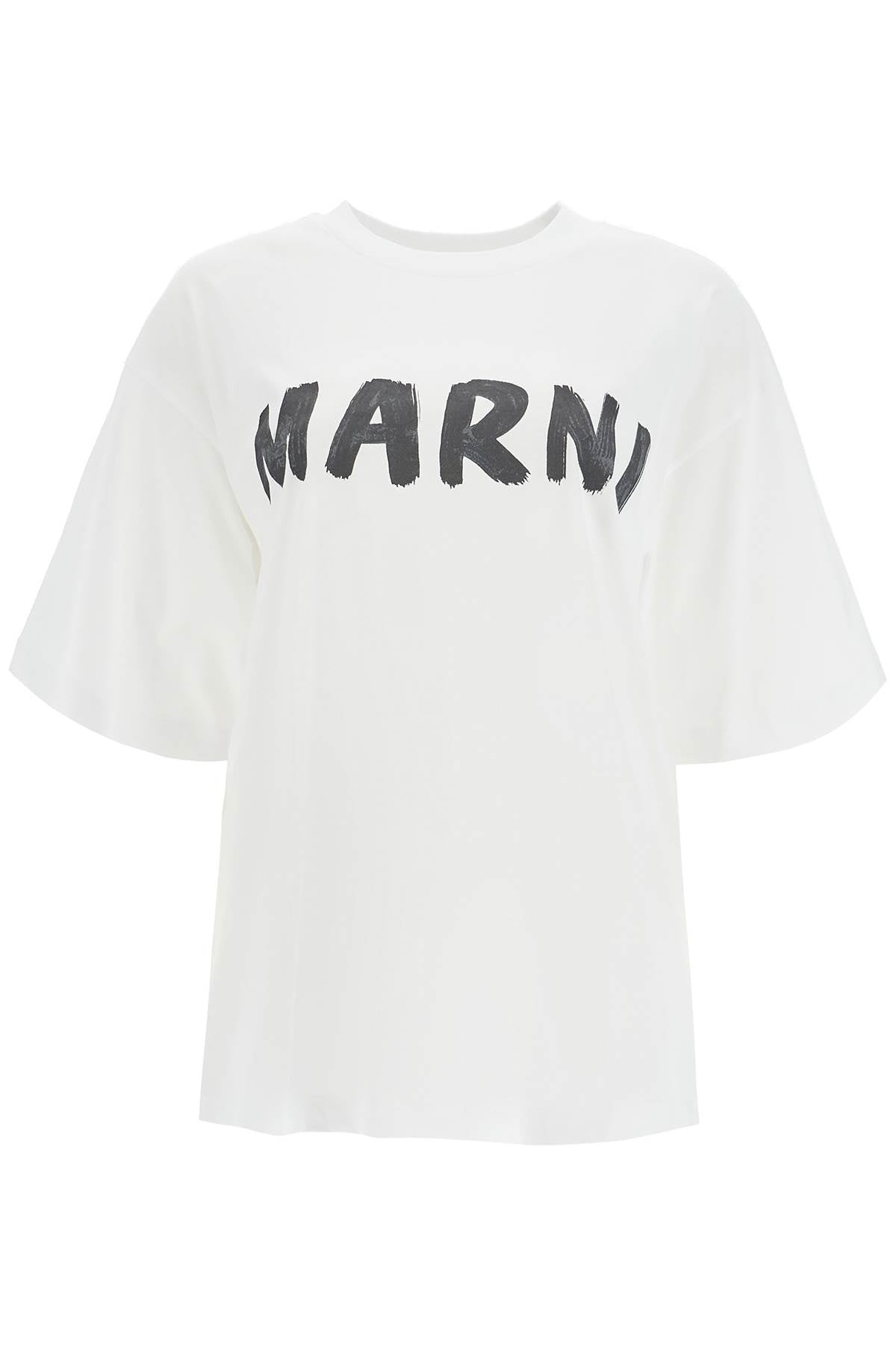 Oversized Logo T  - White