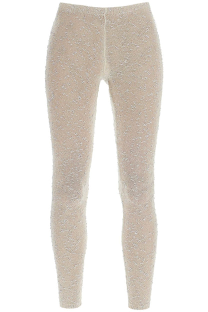 Beer Leggings  - Silver