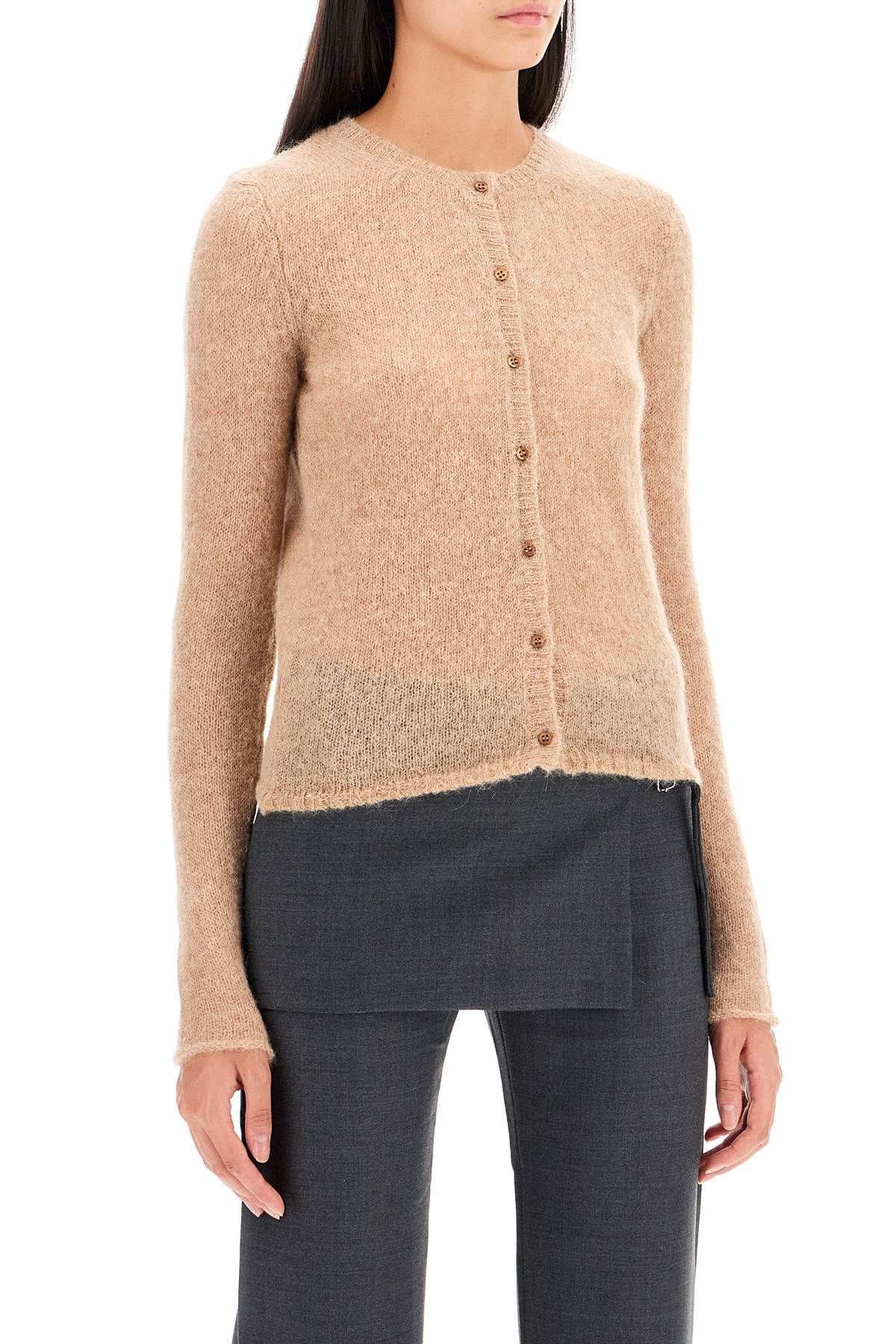 Buttoned Cardigan For  - Beige