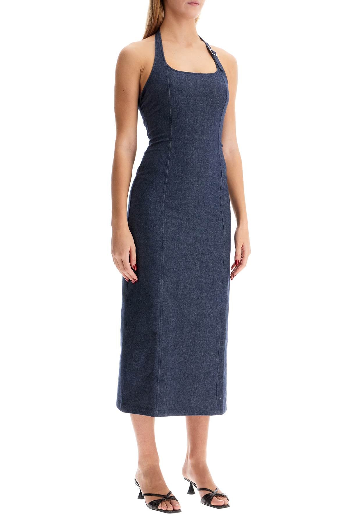 Elena's Midi Dress  - Blue