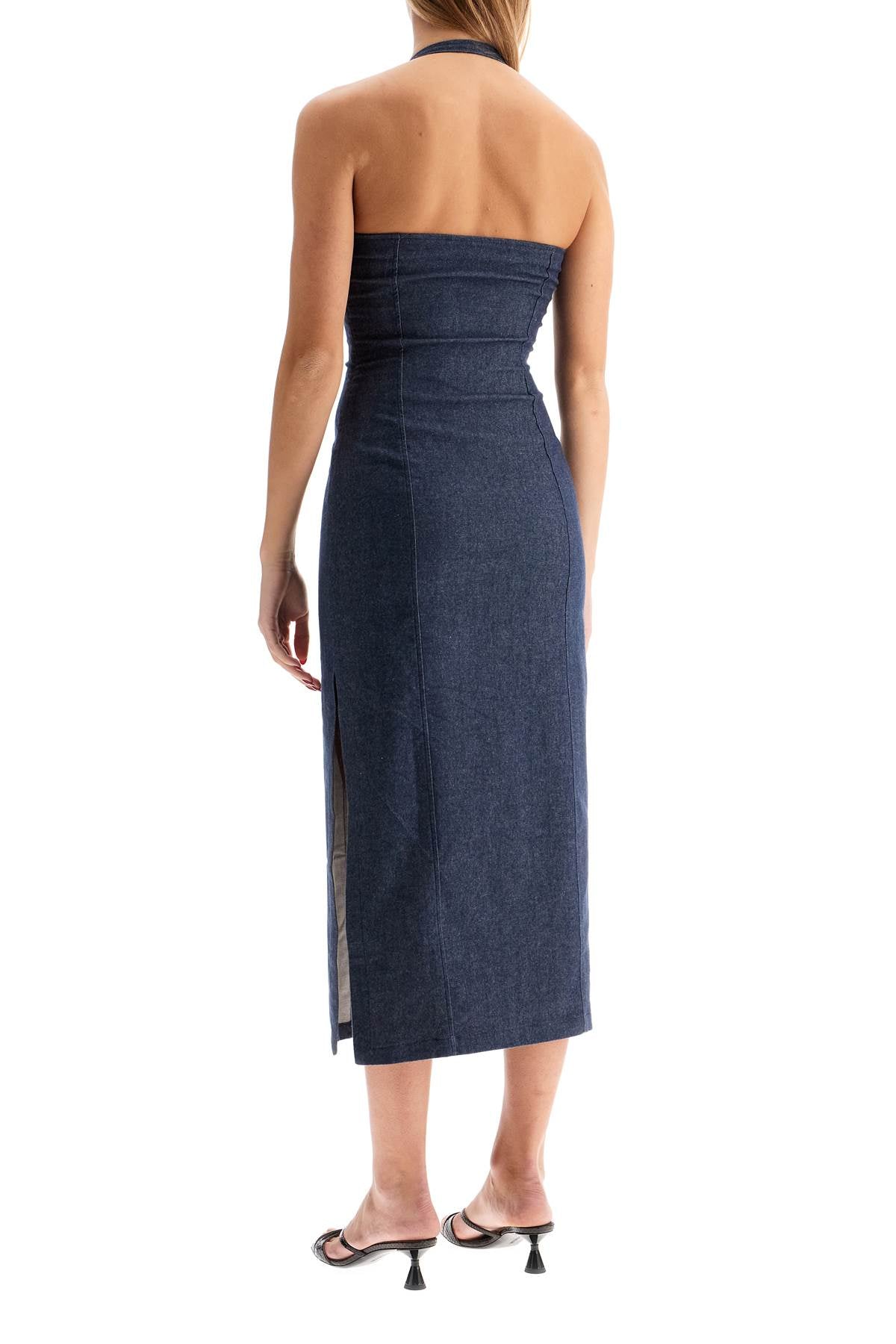 Elena's Midi Dress  - Blue