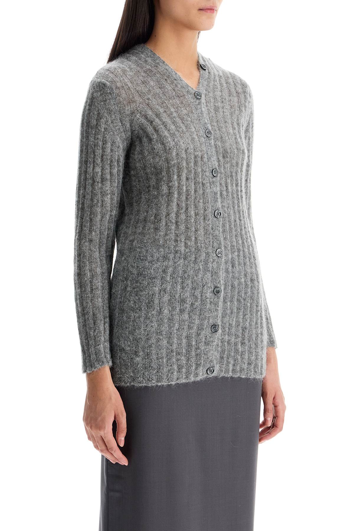 'naor Cardigan With Double  - Grey