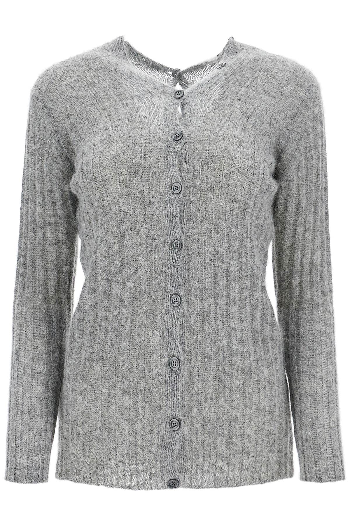 'naor Cardigan With Double  - Grey