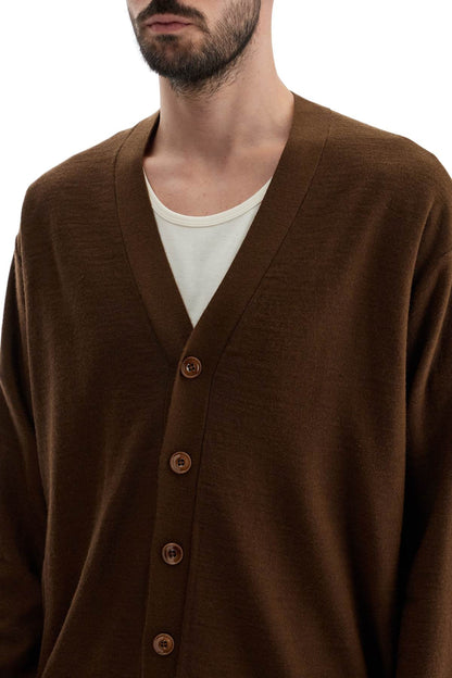 Convertible Wool Cardigan For All  - Brown