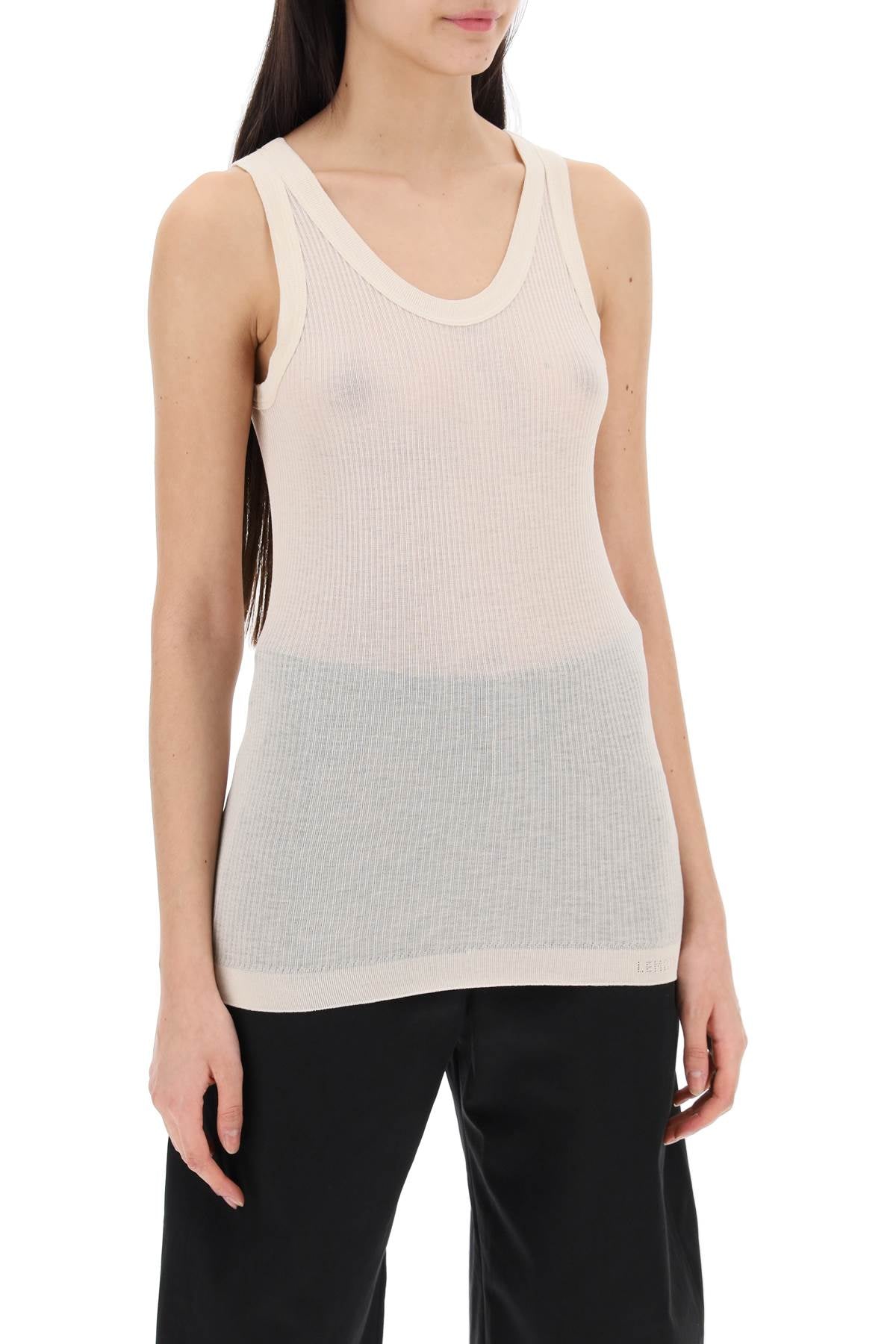 Seamless Sleeveless Top  - Neutro