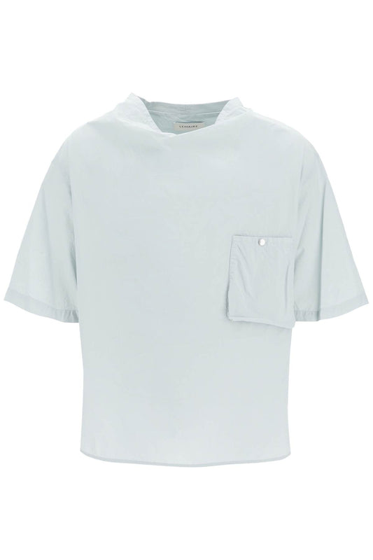 Closed Short-sleeved Shirt  - Grigio