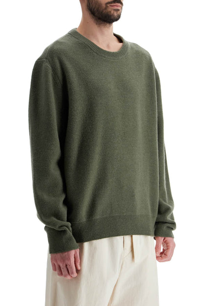 Crewneck Pullover In Pure  - Green