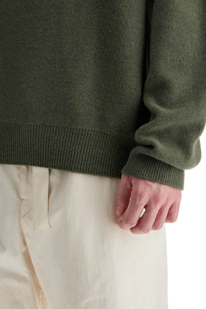 Crewneck Pullover In Pure  - Green