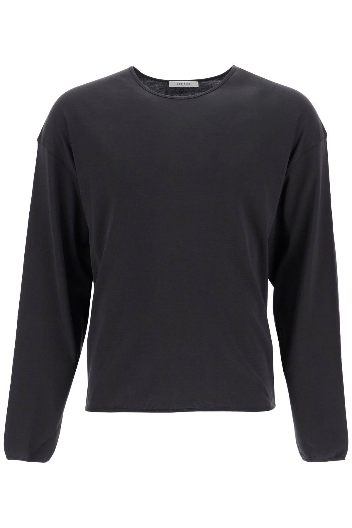 Long-sleeved Relaxed Fit T  - Black