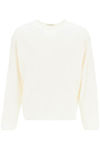 Long-sleeved Relaxed Fit T  - White