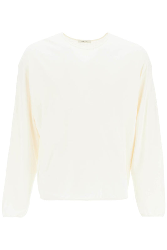 Long-sleeved Relaxed Fit T  - White