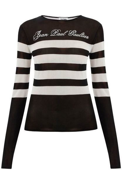 Lightweight Signature Striped Sailor  - Black