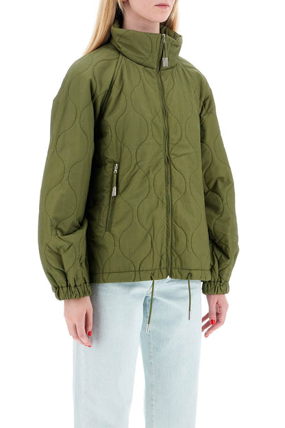 Quilted Trial Jacket  - Green