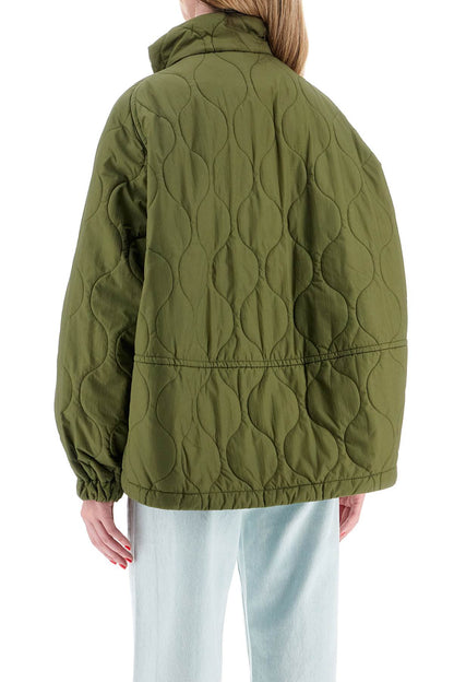 Quilted Trial Jacket  - Green