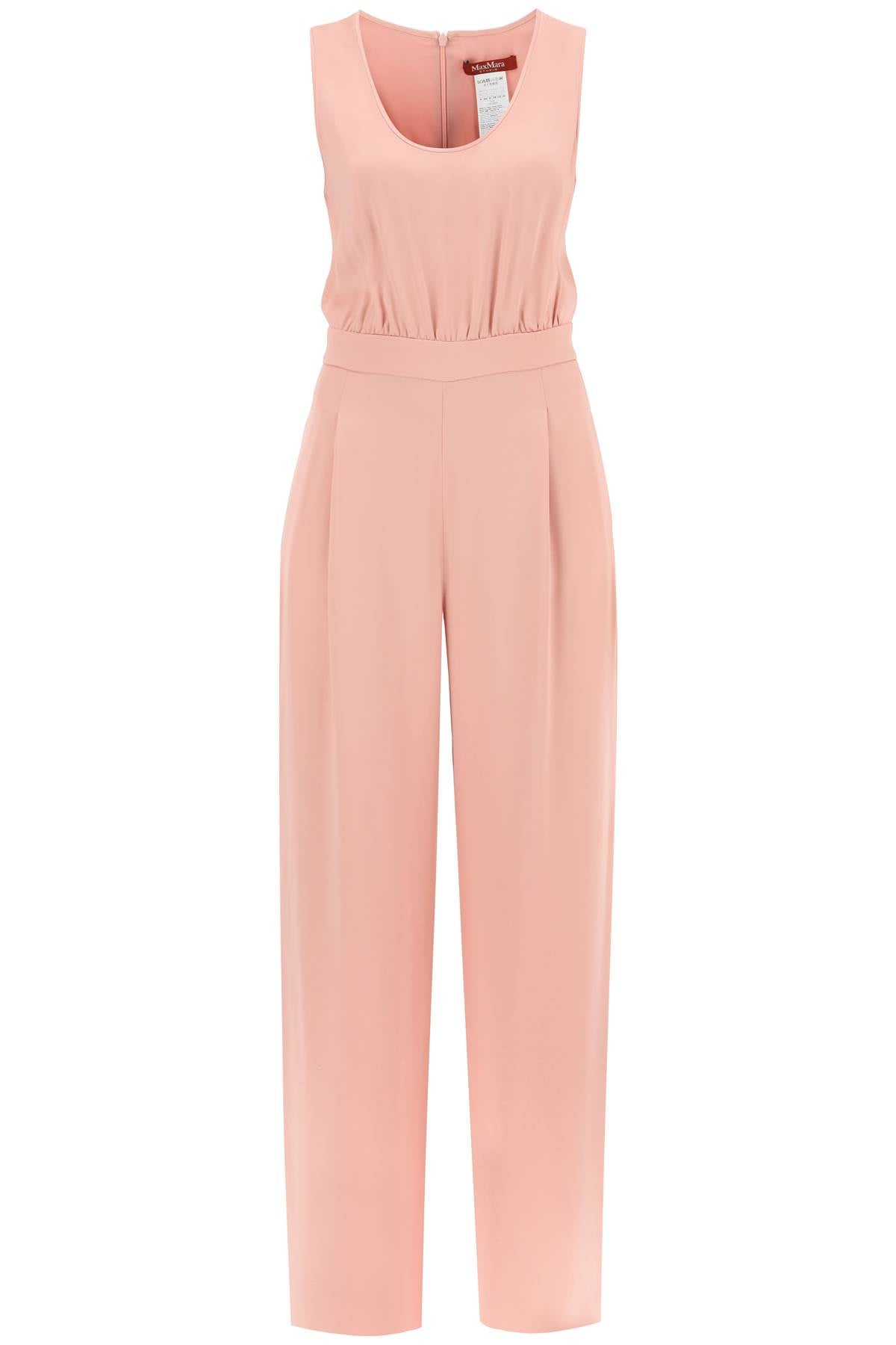 Tropea Satin Jumpsuit  - Pink