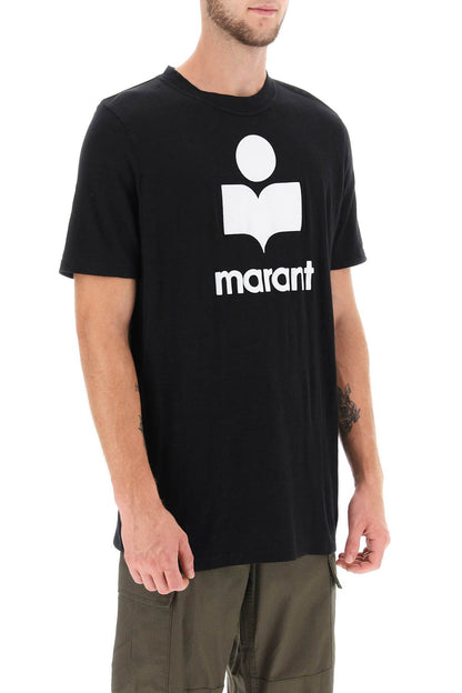 Karman Linen Logo T-shirt  - Black