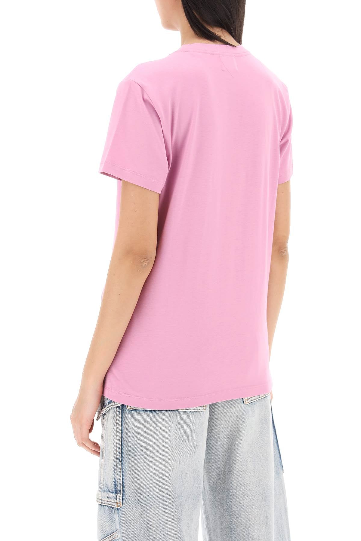 Aby Regular Fit T-shirt  - Pink