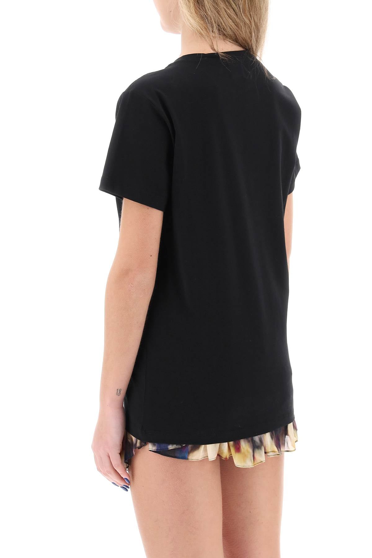 Aby Regular Fit T-shirt  - Black