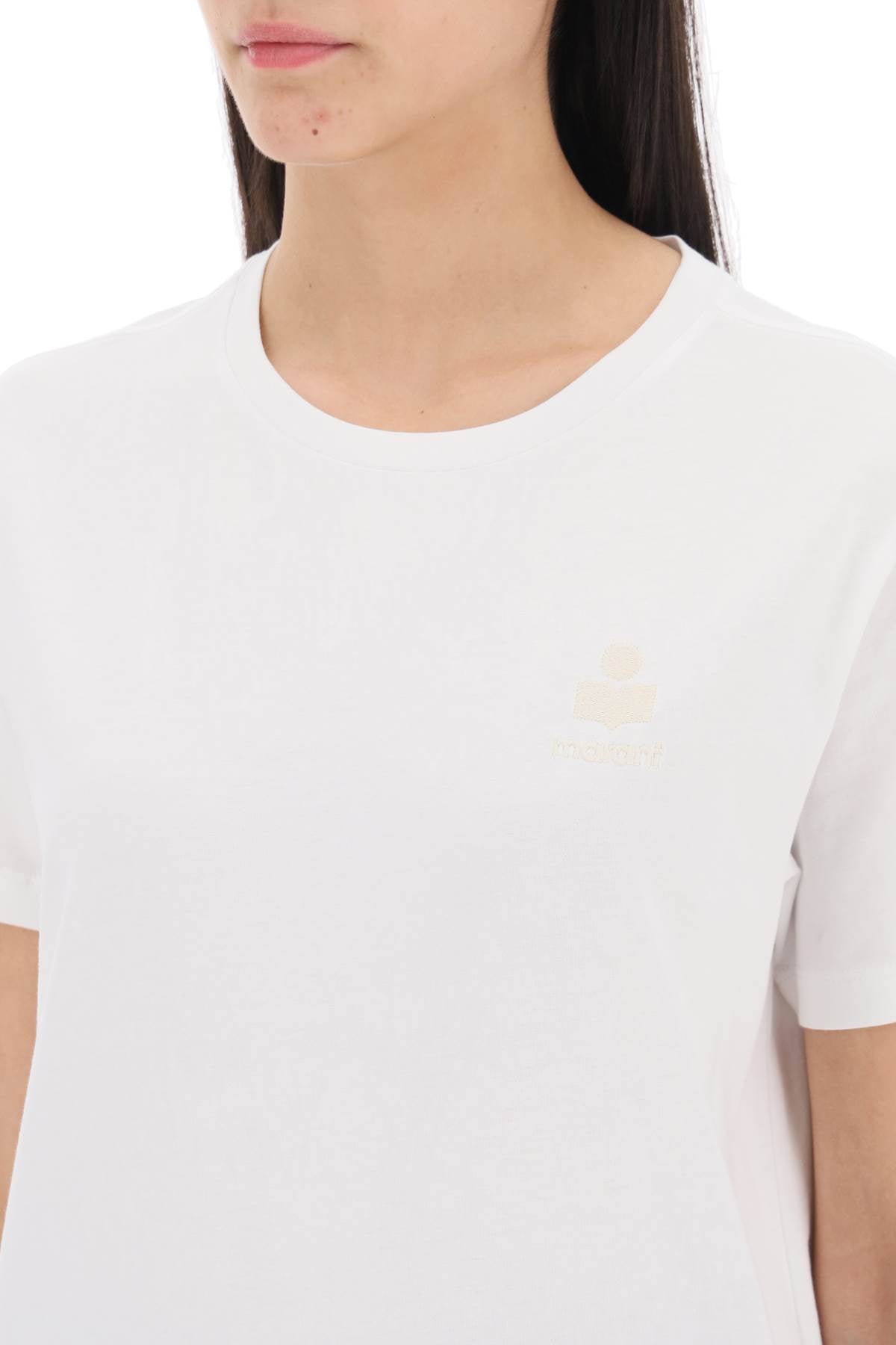 Aby Regular Fit T-shirt  - White