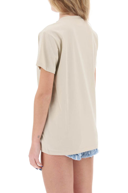 Aby Regular Fit T-shirt  - Beige