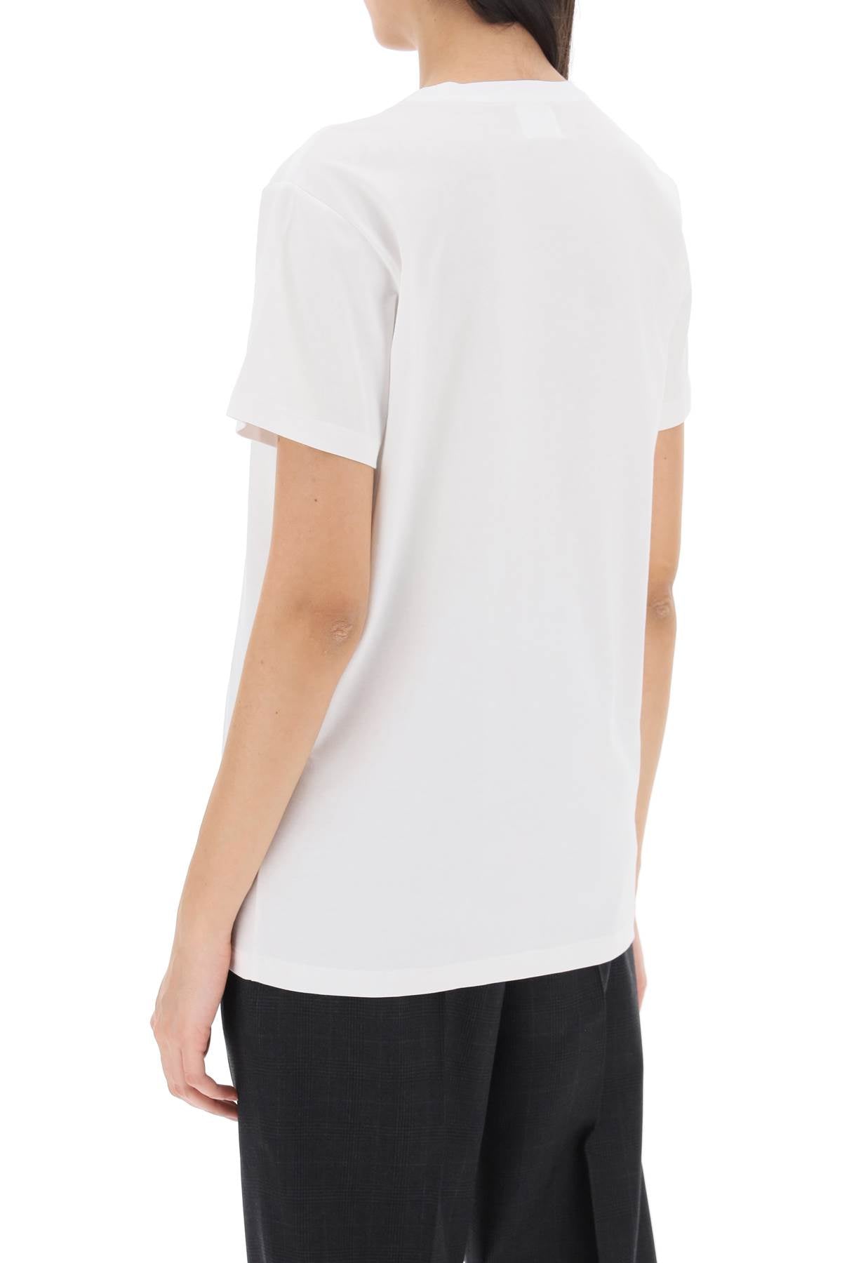 Aby Regular Fit T-shirt  - White