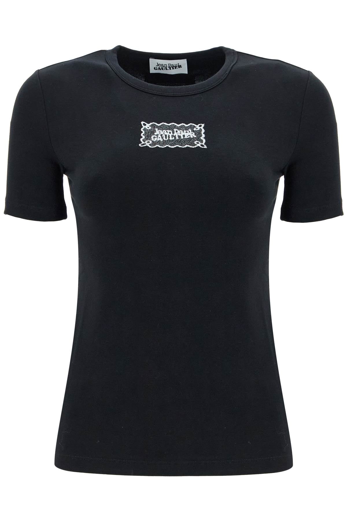 Fitted T-shirt  - Black