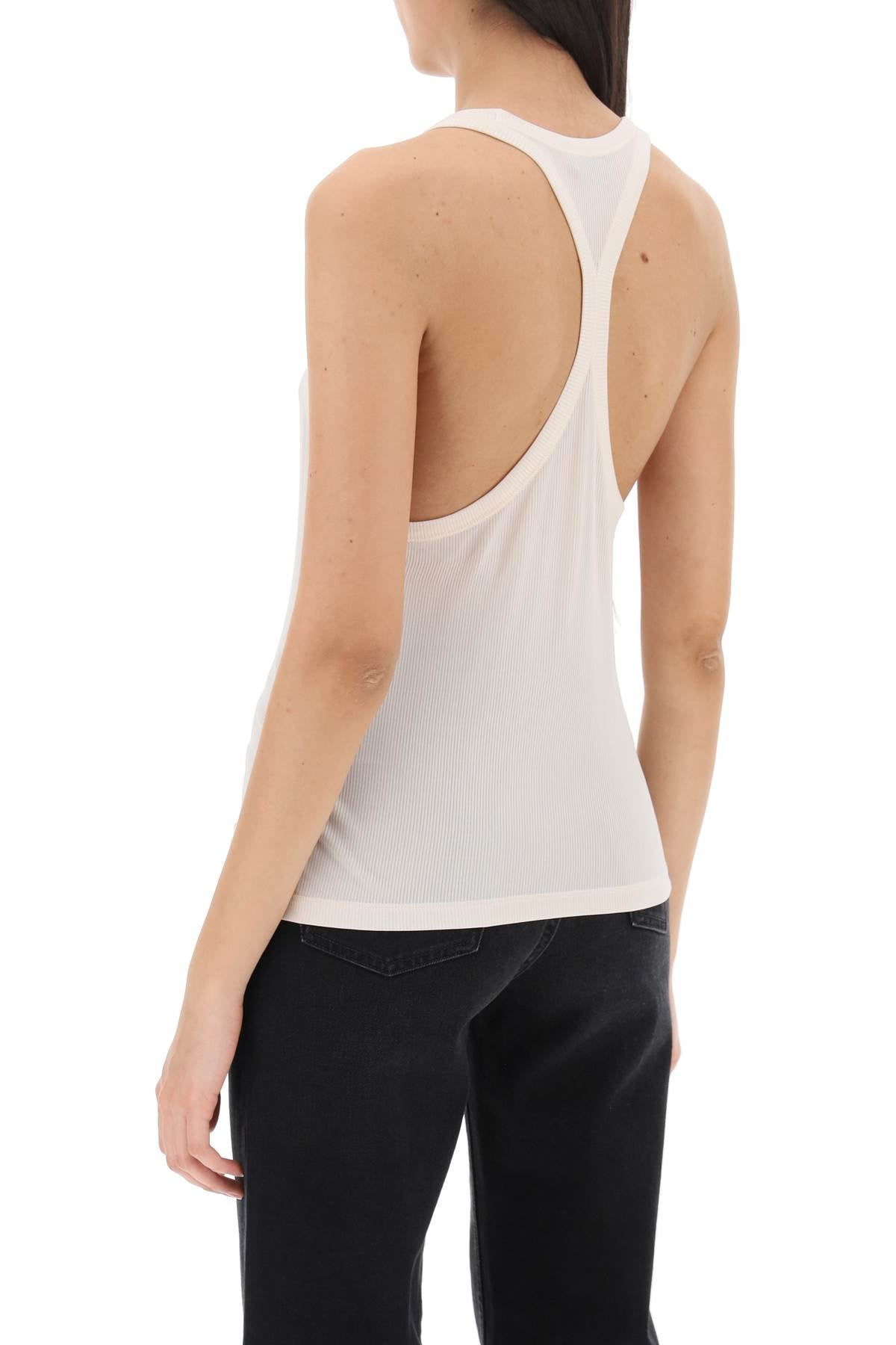 Racer-back Tank Top  - Neutro