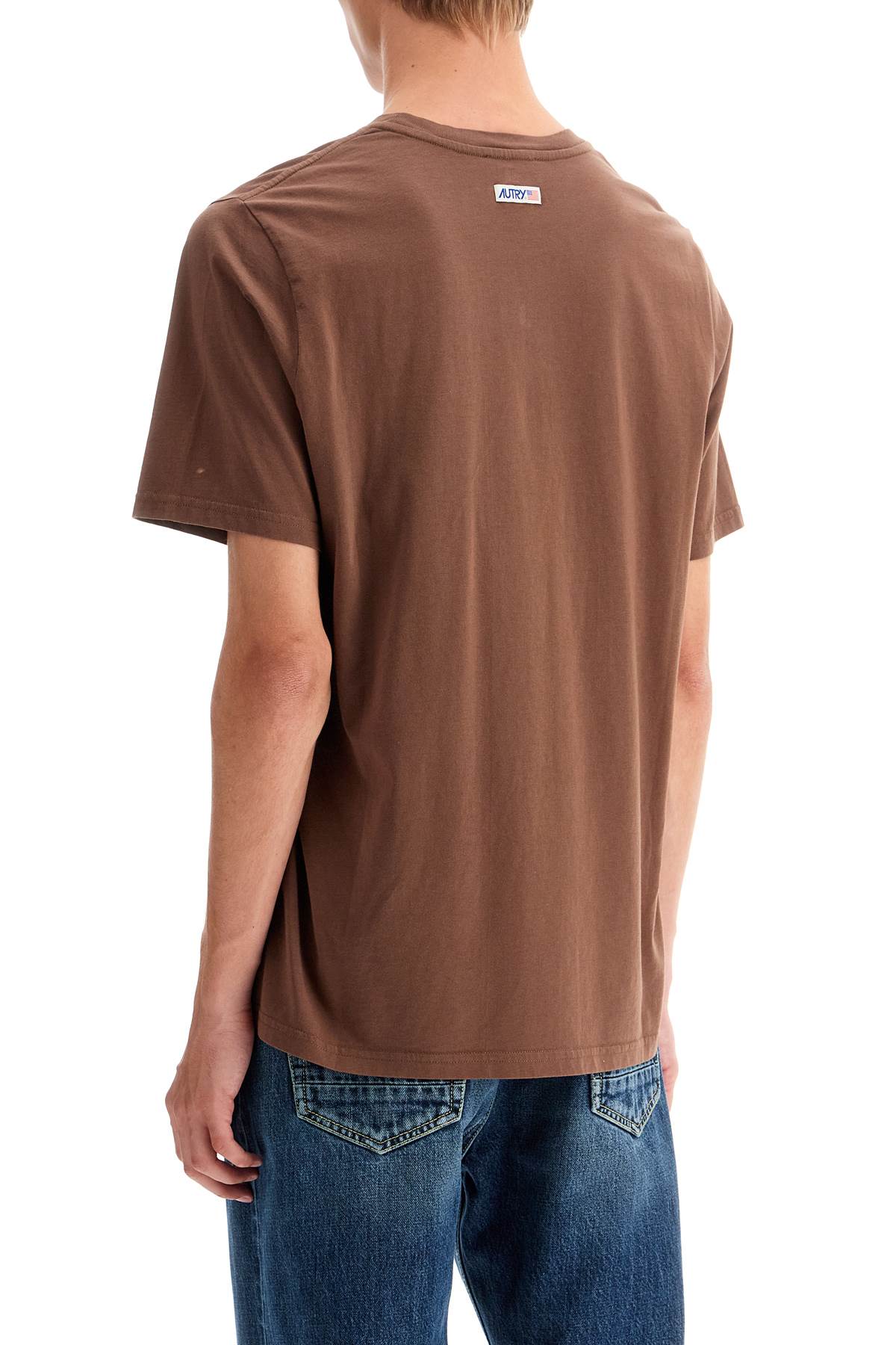 Relaxed Fit T-shirt  - Brown