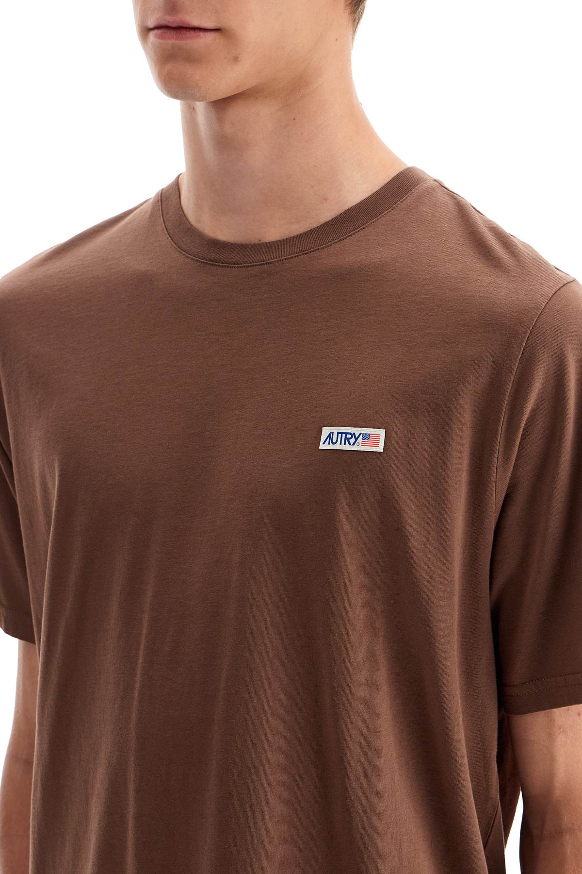 Relaxed Fit T-shirt  - Brown