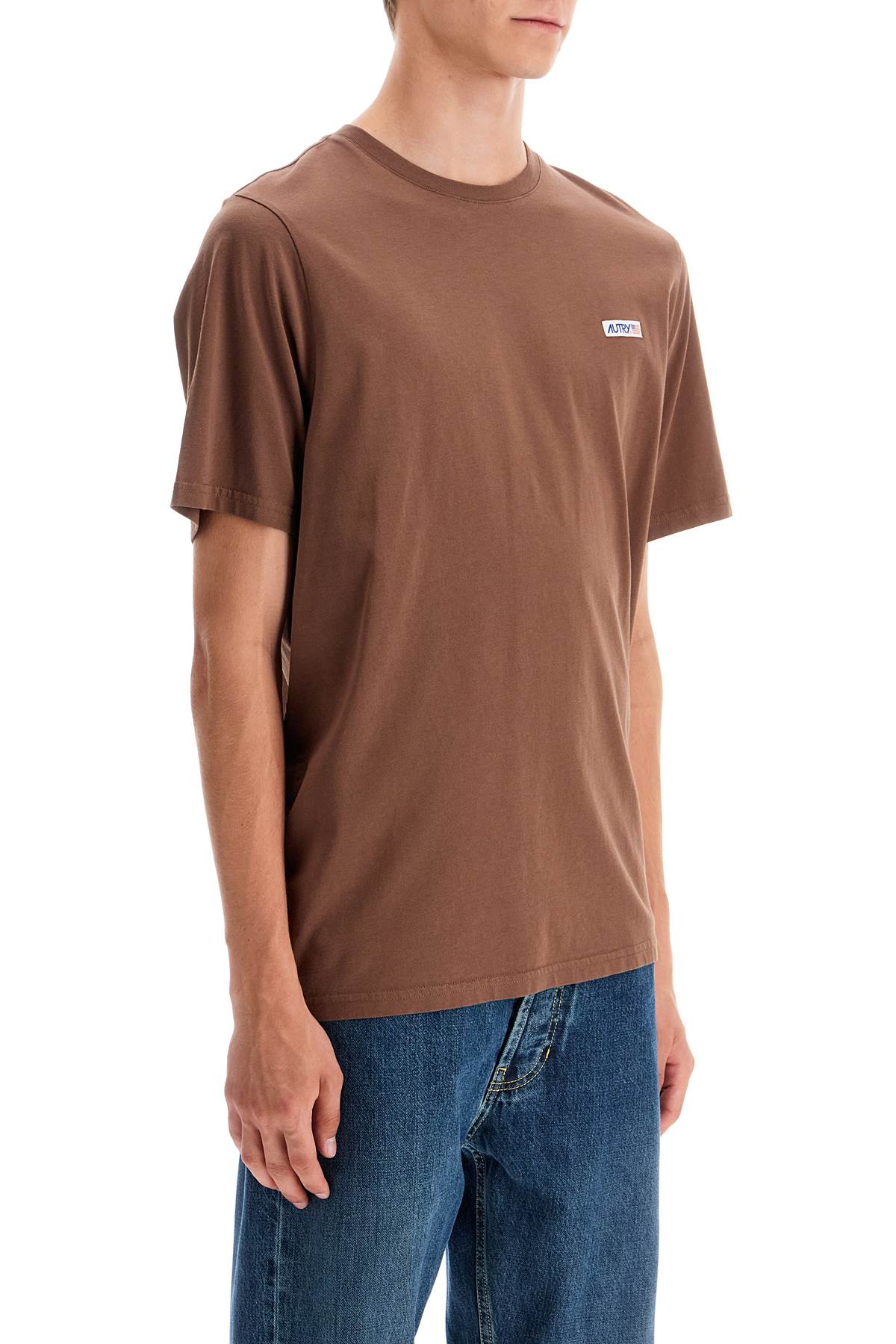 Relaxed Fit T-shirt  - Brown