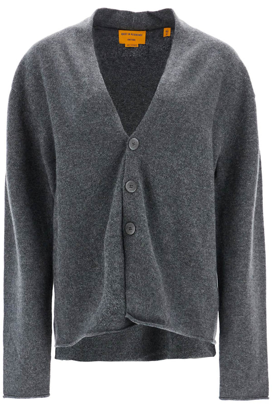 Pure Cashmere Cardigan For  - Grey