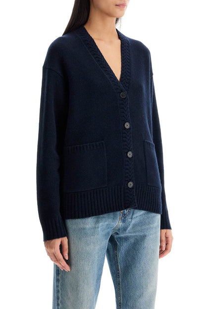 Oversized Cashmere Card  - Blue