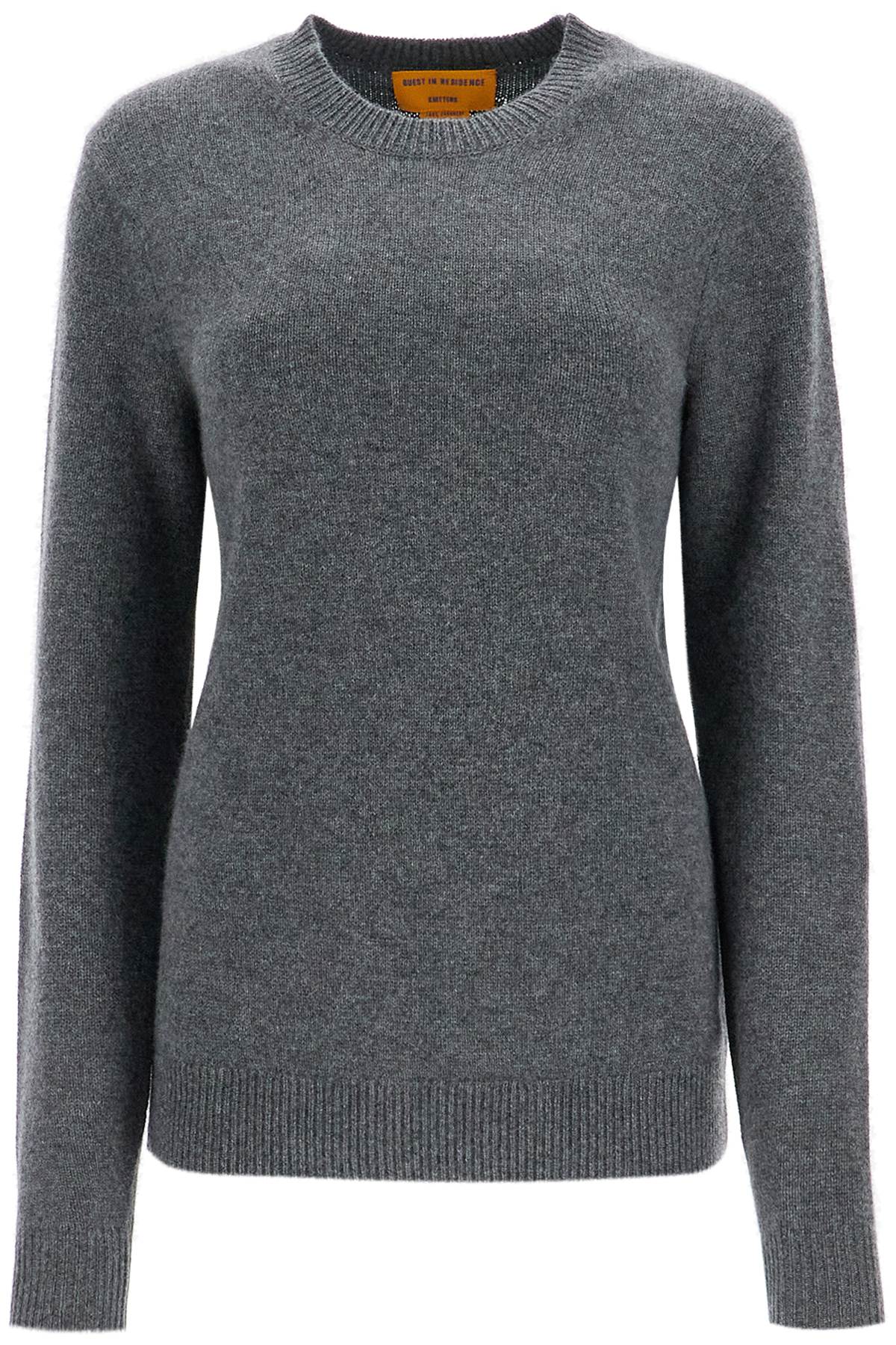 Cashmere Crewneck Pullover  - Grey