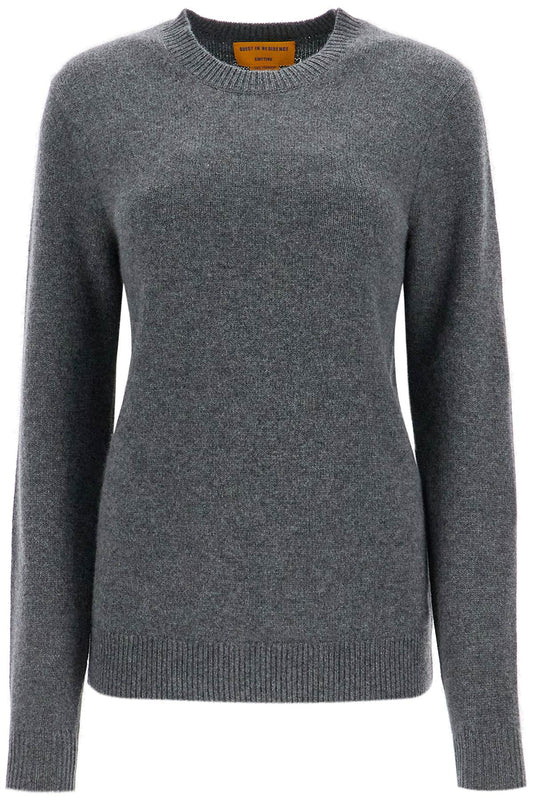 Cashmere Crewneck Pullover  - Grey