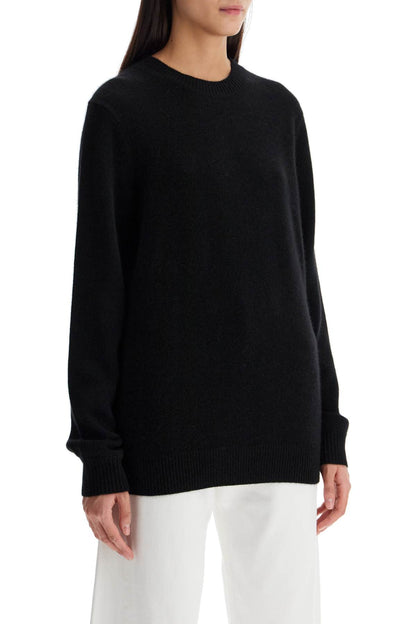 Cashmere Crewneck Pullover  - Black