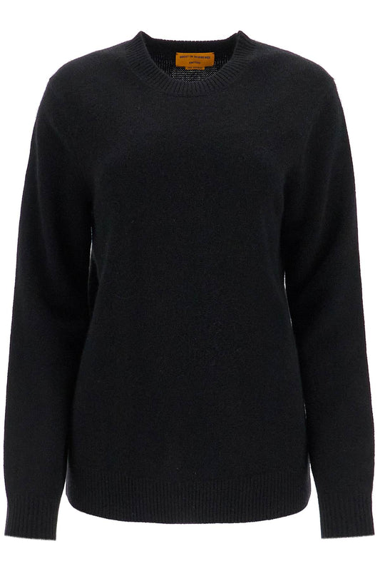 Cashmere Crewneck Pullover  - Black