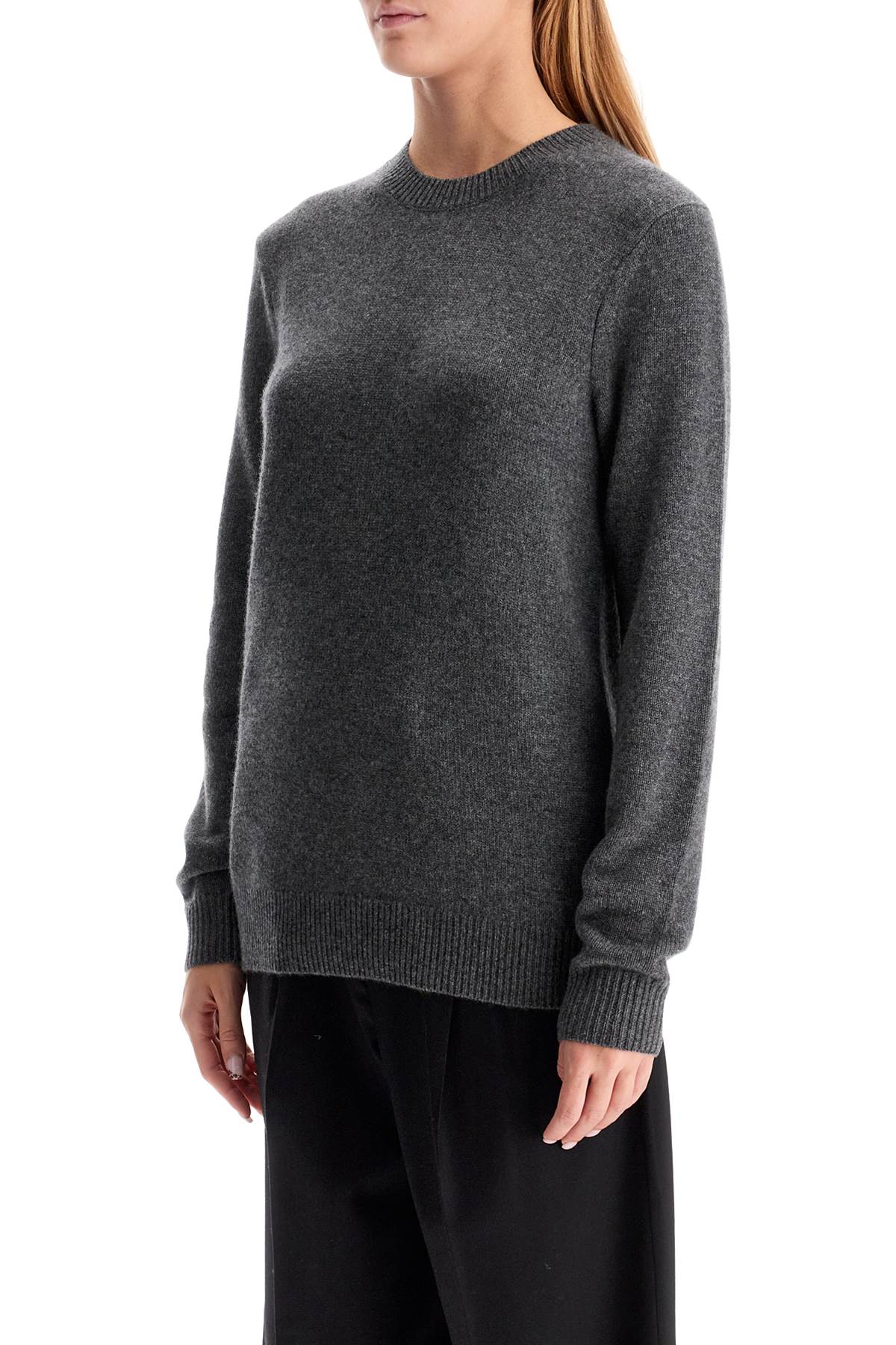 Cashmere Crewneck Pullover  - Grey