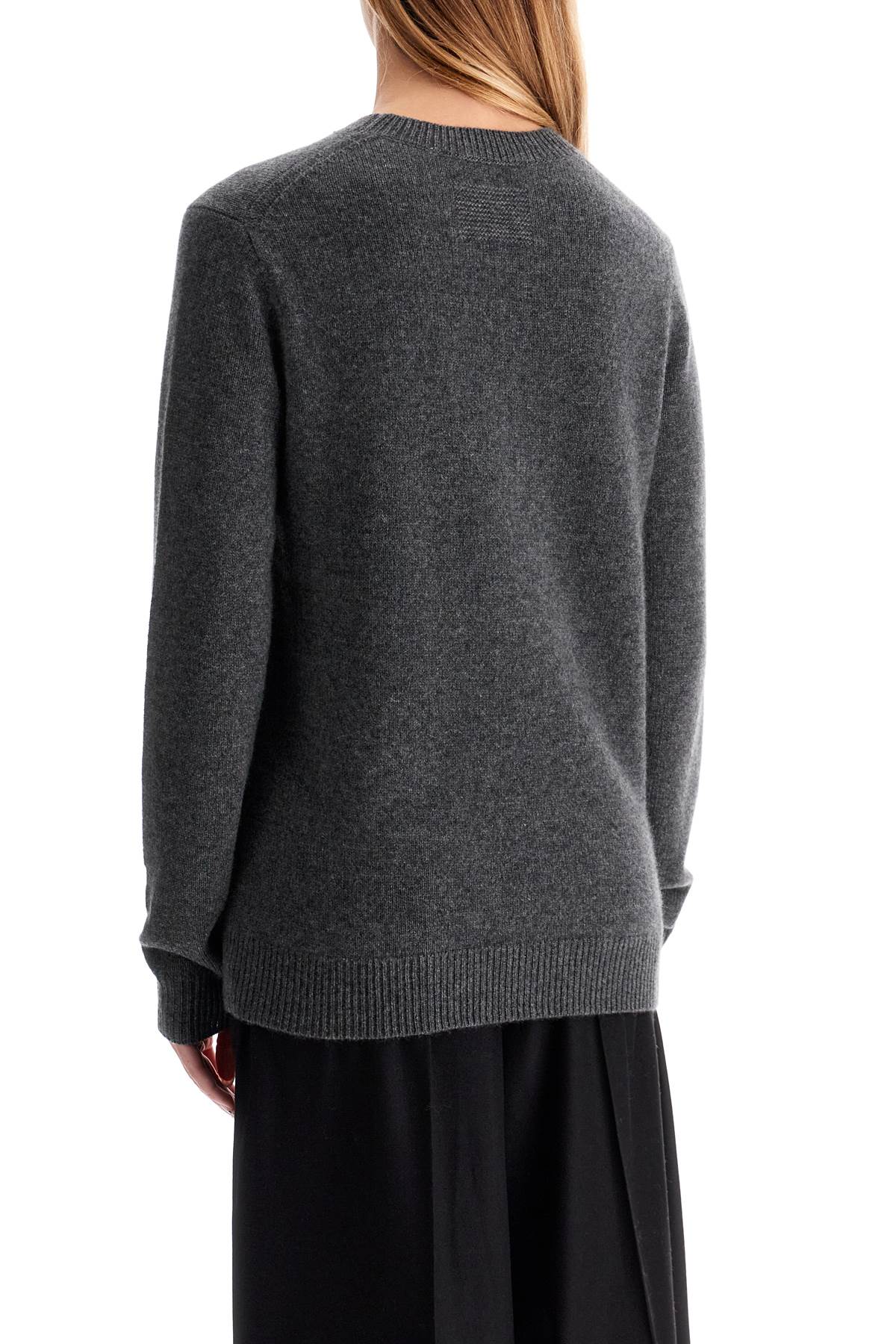 Cashmere Crewneck Pullover  - Grey