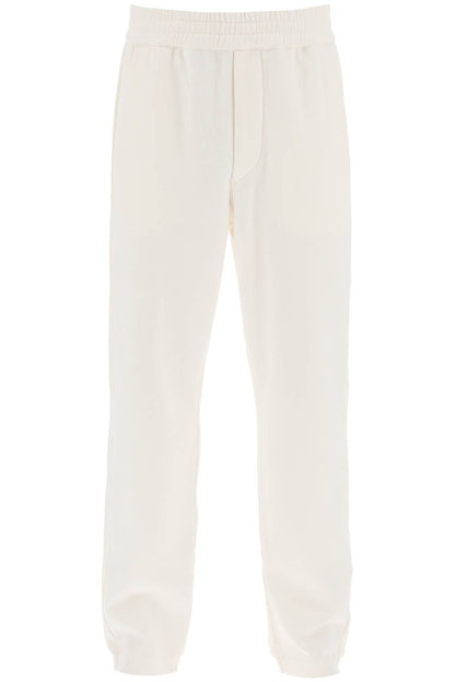 Cotton & Cashmere Sweatpants  - Bianco