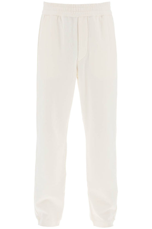 Cotton & Cashmere Sweatpants  - Bianco